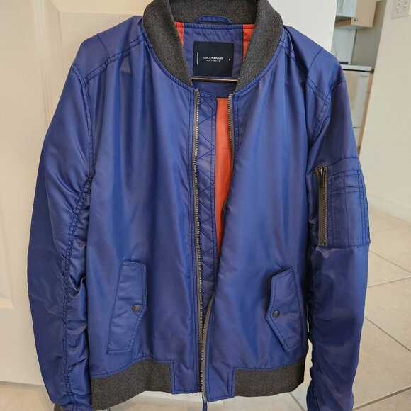 Lucky Brand Men's Bomber Jacket - Picture 1 of 4